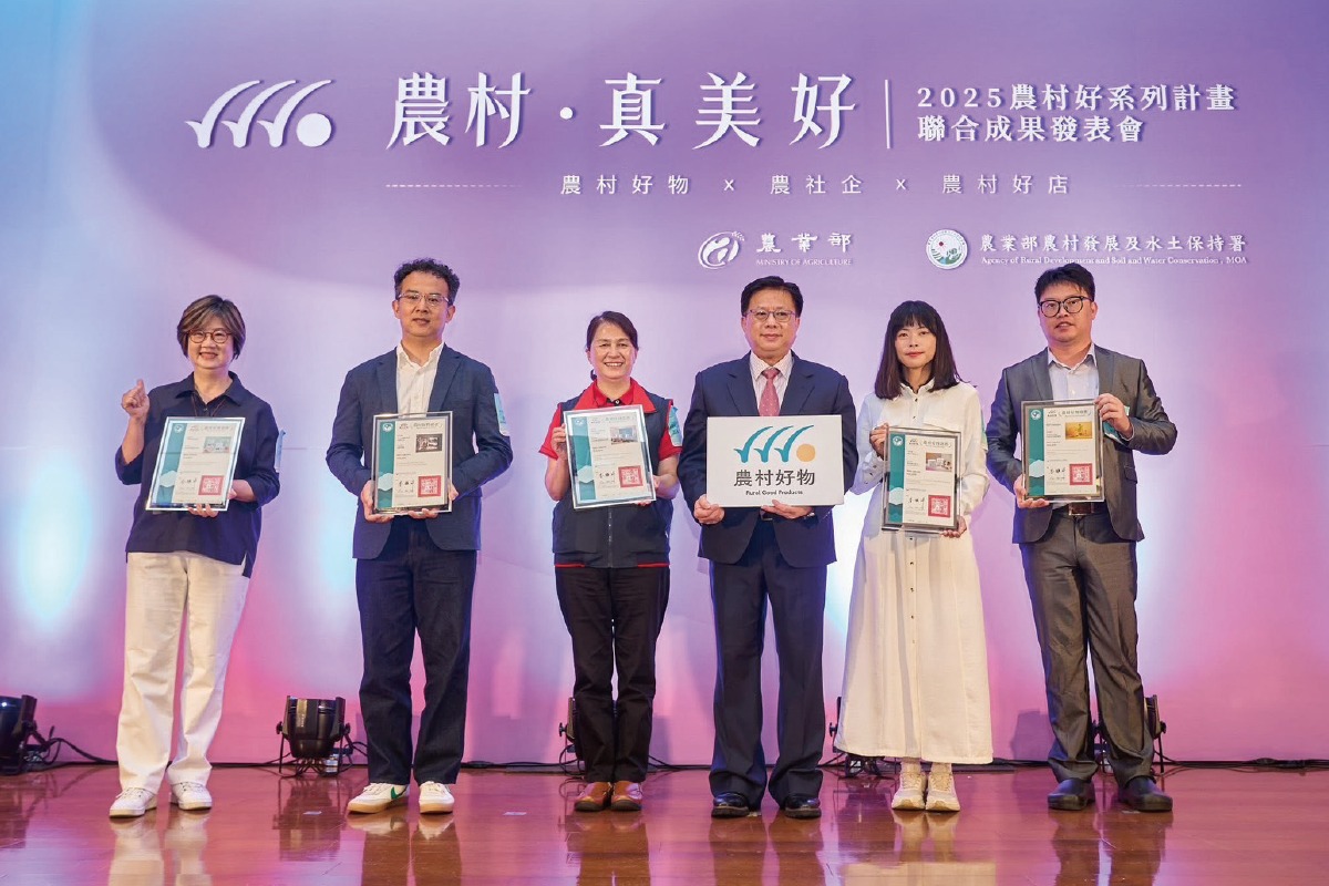 農村好物-展出產品牆